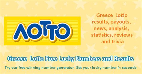 rezultate loto grecia|Lotto (Greece) Lottery Results & Winning Numbers.